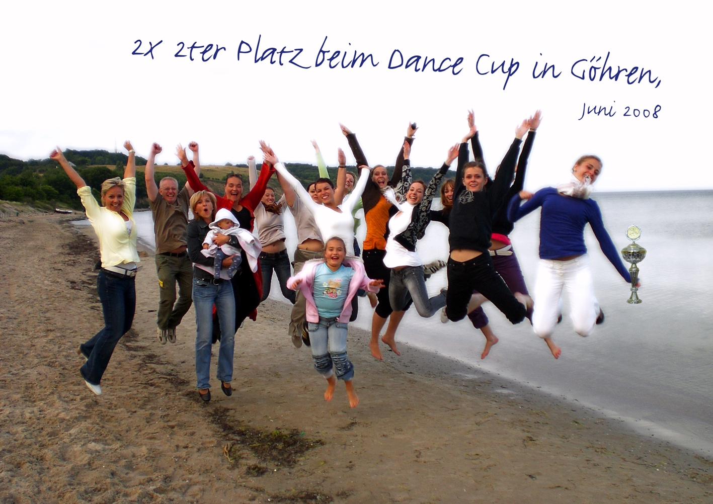 3. Gesamtdeutscher Dancecup, Katagorie Modern Show, 2x 2. Platz