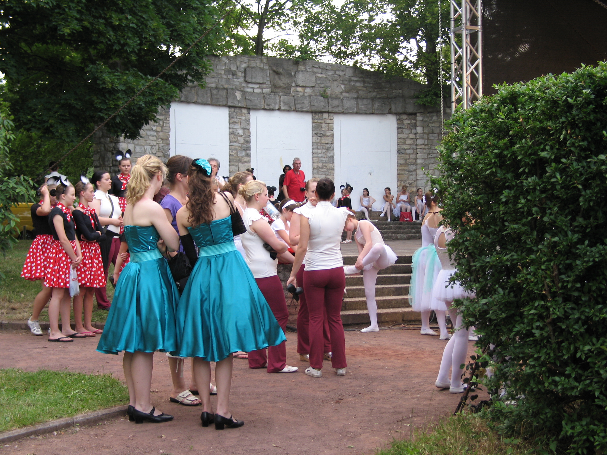 1. Brandenburger Tanzfest in Neuenhagen: 05.03.07.hinterderBuehne